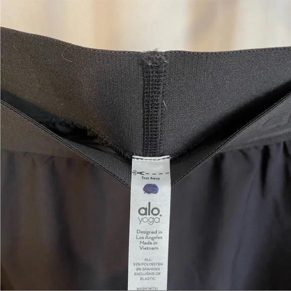 ALO Ace Black Tennis Skort - Picture 6 of 6